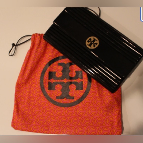 Tory Burch Black Acrylic Clutch - Picture 4 of 6